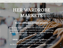 Tablet Screenshot of herwardrobe.com